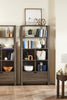 Oscar Owen 36" Bookcase with Drawer & 6 Shelves - Distressed Grey | Bibliothèque Oscar Owen de 36 po avec tiroir et 6 tablettes - grise