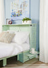 Parker Cabinet Bed with Memory Foam Mattress, Seafoam - Queen Size | Armoire-lit Parker avec matelas en mousse à mémoire de forme, écume de mer - format grand lit