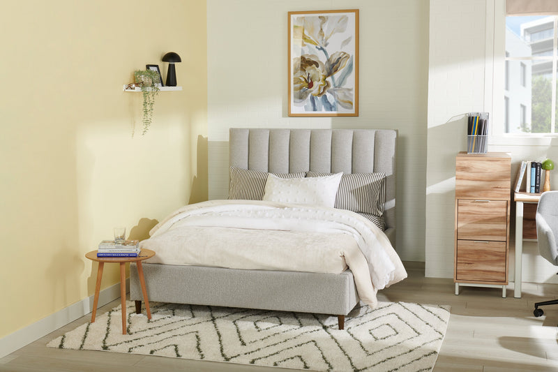 Carpette à poil long Pascal multicolore - 5 pi 3 po x 7 pi 7 po