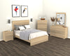 Riley Bedroom Chest of Drawers, 5-Drawer, 31"W x 46"H, Made in Canada - Natural | Commode verticale de chambre à coucher Riley de 31 po (L) x 46 po (H) à 5 tiroirs, fabriquée au Canada - naturelle
