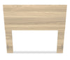 Riley 6pc Bedroom Set with Panel Bed, Dresser, Mirror & Nightstand, Made in Canada, Natural - Full Size | Ensemble de chambre à coucher Riley 6 pièces avec lit à panneaux, commode, miroir et table de nuit, fabriqué au Canada, naturel - format lit double