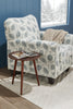 Scarlett 34" Brockley Willow Multicolour Chenille Fabric Accent Chair with Rolled Arms | Fauteuil d’appoint Scarlett de 34 po en tissu de chenille Brockley Willow multicolore avec accoudoirs enroulés