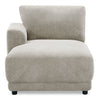 Voyage Modular Left-Facing Fabric Chaise with Removable Back Cushions – Beige | Fauteuil long modulaire de gauche Voyage en tissu avec coussins de dossier amovibles - beige