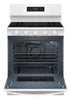 Whirlpool 5.0 Cu. Ft. Gas Range with Air Cooking – White - WFGS5730SW | Cuisinière à gaz Whirlpool de 5,0 pi3 avec cuisson à air – blanche - WFGS5730SW