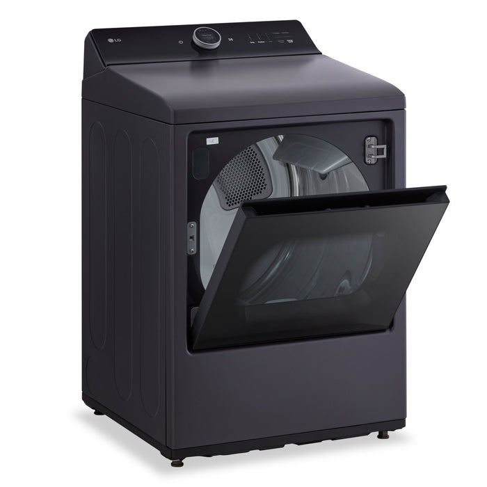 Sécheuse électrique LG de 7,3 pi³ avec vapeur - noir mat - DLEX8600BE