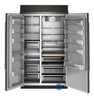 Kitchenaid 48" 29.4 Cu. Ft. Built-In Side-by-Side Refrigerator – Black Ore - KBSN748SBE | Réfrigérateur encastré KitchenAid de 29,4 pi3 et de 48 po à compartiments juxtaposés - minerai noir - KBSN748SBE