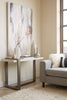 Cyprus 48” Modern Sofa Table - Beige/Bronze | Table de salon Cyprus - beige et bronze