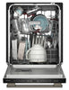 KitchenAid 24" 44 dBA Dishwasher with 360° Max Jets™ Third Rack – Black Ore - KDTS424SBE | Lave-vaisselle KitchenAid de 24 po et de 44 dBA avec troisième panier 360° Max JetsMC - minerai noir - KDTS424SBE