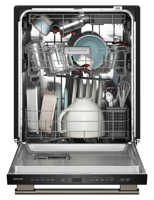 Lave-vaisselle KitchenAid de 24 po et de 44 dBA avec troisième panier 360° Max JetsMC - minerai noir - KDTS424SBE