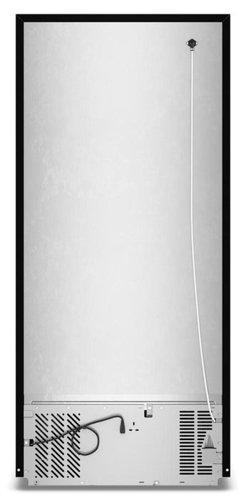 Réfrigérateur Whirlpool de 19 pi³ et de 29,5 po à congélateur supérieur - noir - WRTX5419SB