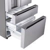 LG 36" 29 Cu. Ft. Standard-Depth MAX® 4-Door French-Door Refrigerator - LF29S9730S | Réfrigérateur LG MAXMC à 4 portes de 29 pi³ et de 36 po à profondeur standard - LF29S9730S | LF29S973
