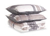 Conner 3-Piece King Comforter Set - Brown | Ensemble d’édredon Conner de 3 pièces pour très grand lit - brun