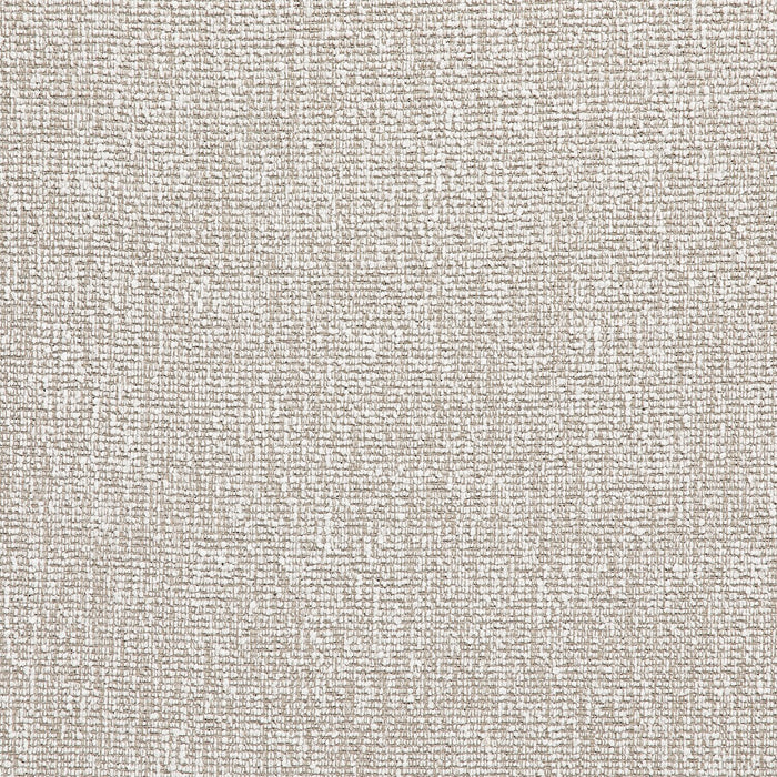 Chaise de salle à manger Vega en tissu de polyester et bois avec capitonnage à canaux - naturelle