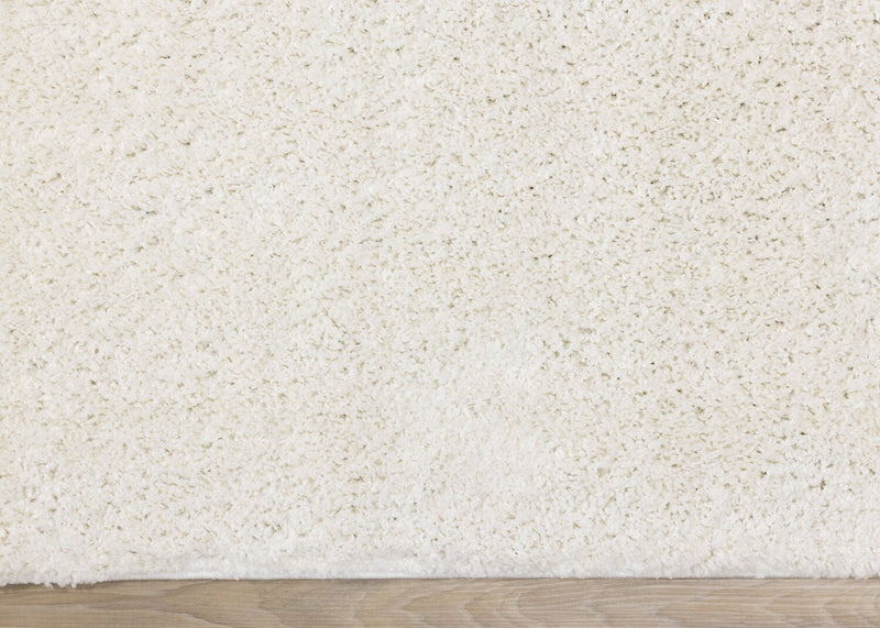 Carpette à poil long Pascal crème - 5 pi 3 po x 7 pi 7 po