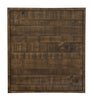 Elm 22” Rustic Pine End Table with Storage - Brown | Table de bout rustique Elm de 22 po en pin - brune