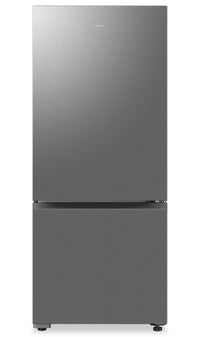 Réfrigérateur Samsung de 15 pi3 et de 28 po de profondeur comptoir à congélateur inférieur - argenté - RB15DG6000SRAA