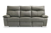 Matteo 88" Genuine Leather Power Reclining Sofa - Aviarah Grey | Sofa à inclinaison électrique Matteo de 88 po en cuir véritable - gris Aviarah