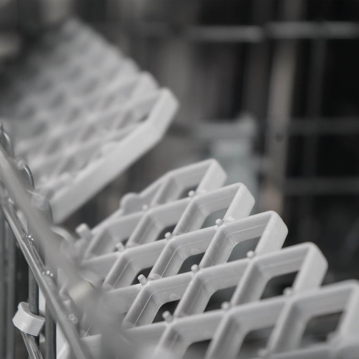 Lave-vaisselle encastré Danby de 18 po et de 51 dBA avec commandes à l’avant - blanc - DDW18D1EW