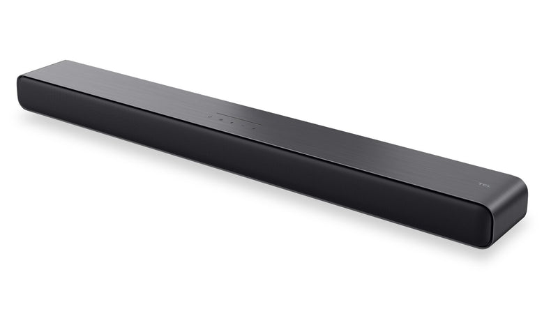 Barre de son TCL à 2.1 canaux avec Bluetooth, Dolby AtmosMD, DTS Virtual:XMC et caisson d’extrêmes graves sans fil (S55H)