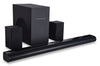 5.1 CH Bluetooth Soundbar with Wired Subwoofer and Wireless Surround (PSB551) | Barre de son à 5.1 canaux avec Bluetooth, caisson d’extrêmes graves câblé et son ambiophonique sans fil (PSB551)