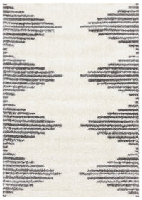 Carpette à poil long Pascal beige - 5 pi 3 po x 7 pi 7 po