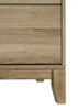Sable Bedside 2-Drawer Nightstand, 24"W x 24"H - Light Brown | Table de nuit Sable de 24 po (L) x 24 po (H) à 2 tiroirs - brun clair