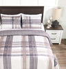 Conner 3-Piece King Comforter Set - Brown | Ensemble d’édredon Conner de 3 pièces pour très grand lit - brun