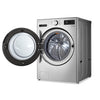 LG 5.8 Cu. Ft. Smart Front-Load High-Efficiency Steam Washer - Graphite Steel - WM5800HVA | Laveuse à la vapeur intelligente haute efficacité LG à chargement frontal de 5,8 pi3 - acier graphite - WM5800HVA