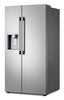 LG 36" 27 Cu. Ft Side by Side Refrigerator - Fingerprint Resistant Stainless Steel - LL27T3530S  | Réfrigérateur LG de 27 pi3 et de 36 po à compartiments juxtaposés - acier inoxydable résistant aux traces de doigts - LL27T3530S
