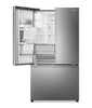 Hisense 36" 30 Cu. Ft. French Door Refrigerator – Fingerprint Resistant Stainless Steel HRF300P7DSE | Réfrigérateur Hisense de 30 pi3 et de 36 po à portes françaises - acier inoxydable résistant aux traces de doigts - HRF300P7DSE