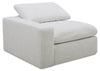 Sky Modular 91.5" Fabric Power Reclining Loveseat with Removable Feather Down Cushions - Nathan Wheat | Causeuse à inclinaison électrique modulaire Sky de 91,5 po en tissu avec coussins amovibles en duvet et plumes - blé Nathan