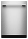 Lave-vaisselle KitchenAid de 24 po et de 44 dBA avec troisième panier 360° Max JetsMC - acier inoxydable PrintShieldMC - KDTS424SPS 