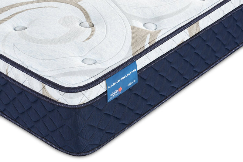 Matelas moyen à Euro-plateau Pisa IV de Springwall pour lit simple 