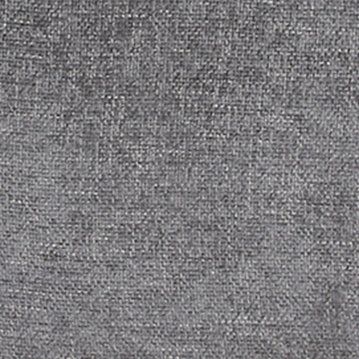 Sofa-lit sectionnel de gauche avec grand lit Aubrey de 114 po de style européen en tissu de chenille avec pattes en bois - gris