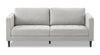 Metro 78" Fabric Sofa with Tufted Seat Cushions and Reversible Back Cushions - Neutral | Sofa Metro de 78 po en tissu avec coussins de siège capitonnés et coussins de dossier réversibles - neutre