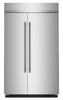 Kitchenaid 48" 29.4 Cu. Ft. Built-In Side-by-Side Refrigerator – Stainless Steel - KBSN748SPS | Réfrigérateur encastré KitchenAid de 29,4 pi3 et de 48 po à compartiments juxtaposés - acier inoxydable - KBSN748SPS