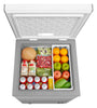 Midea 5 Cu. Ft. Convertible Chest Refrigerator-Freezer - MRC05M4CWW | Congélateur coffre convertible en réfrigérateur Midea de 5 pi3 - MRC05M4CWW | MRC05MWW