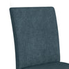 Rain Dining Chair with Cushion Fabric Seat & Back – Blue | Chaise de salle à manger Rain avec siège et dossier rembourrés en tissu - bleue