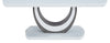Brimley 47.25" Modern Coffee Table - White and Grey | Table à café moderne Brimley de 47,25 po - blanche et grise