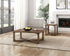 Maxwell 48" Coffee Table - Light Brown Hickory | Table à café Maxwell de 48 po - noyer brun clair