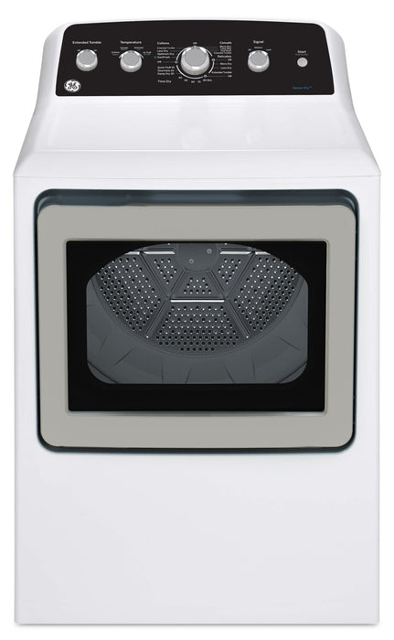Sécheuse électrique GE de 7,2 pi³ avec cycle SaniFresh - blanche - GTD49EBMRWS