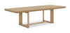 Aspen 6pc Dining Package with 80-104"Extension Table, Bench & 4 Chairs, Fabric - Natural | Ensemble de salle à manger Aspen 6 pièces avec table à rallonge, 80 po à 104 po, banc et 4 chaises en tissu - naturel