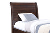 Sonoma Platform Storage Bed with Headboard & Frame, Mango Brown - Twin Size | Lit plateforme de rangement Sonoma avec tête de lit et cadre de lit, brun manguier - format très lit simple
