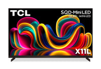Téléviseur intelligent SQD Mini DEL TCL X11L 4K UHD HDR de 75 po avec Google TV (75X11L) - modèle 2026