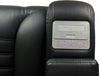 Zen 40" Leather-Look Fabric Power Reclining Massage Chair with Power Headrest and Heated Seat - Black | Fauteuil de massage à inclinaison électrique Zen de 40 po en tissu d’apparence cuir avec appuie-tête électrique et siège chauffant - noir