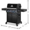 Baron 490 Pro Shadow 65,000-BTU Propane Gas Grill – Black - 674144 | Barbecue à gaz propane BaronMC 490 Pro Shadow de 65 000 BTU - noir - 674144