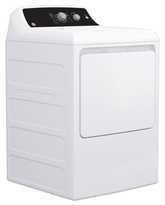 Sécheuse électrique GE de 6,2 pi³ avec cycle SaniFresh - blanche - GTX34EBMRWS