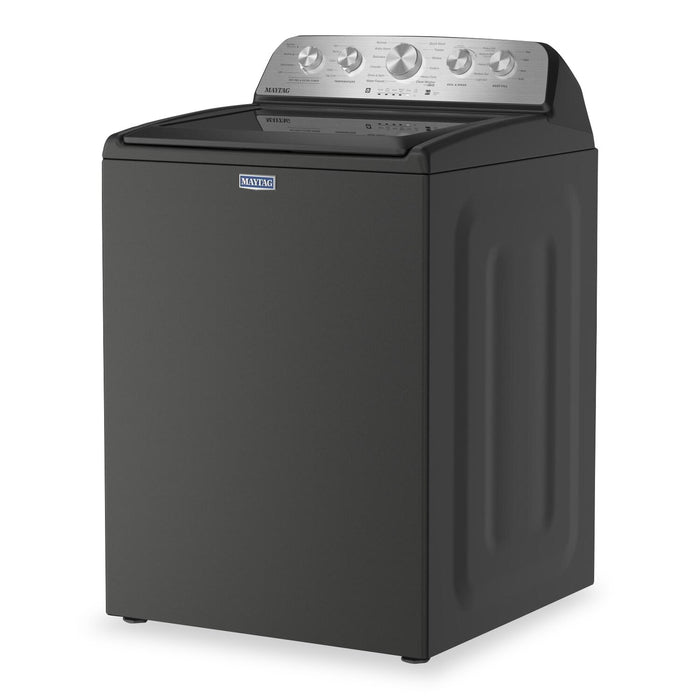Laveuse Maytag à chargement par le haut de 5,5 pi3 avec agitateur et option Animal Pet Pro - noir volcan - MTW5605RU