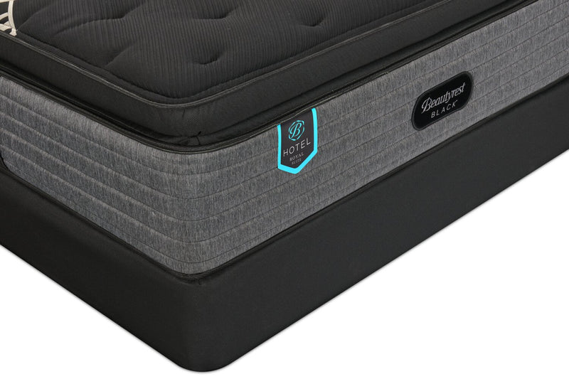 Ensemble matelas à Euro-plateau épais moelleux Royal Suite de série Hotel de Beautyrest BlackMD pour grand lit
