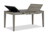 Cove 7pc Dining Table Set with Table & 6 Chairs, Storage Drawers, Melamine, 66"W - Grey | Ensemble de salle à manger Cove 7 pièces en mélamine avec table de 66 po (L), tiroirs de rangement et 6 chaises - gris